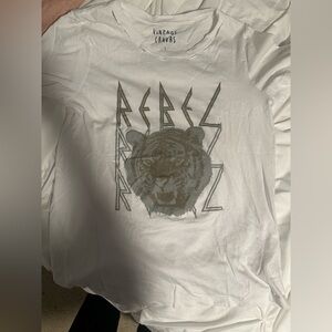 White Tiger Shirt 
(holes are supposed to be there)